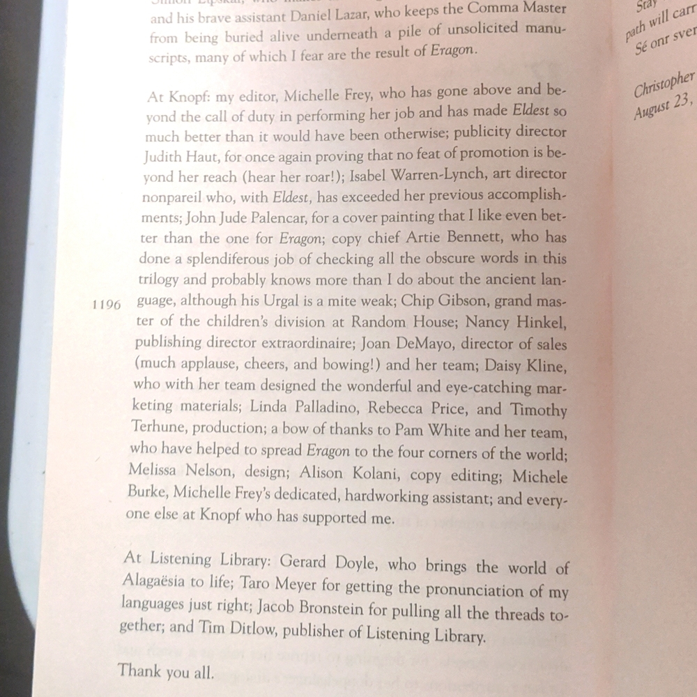 Eragon/Eldest by Christopher Paolini - Picture 3 of 7